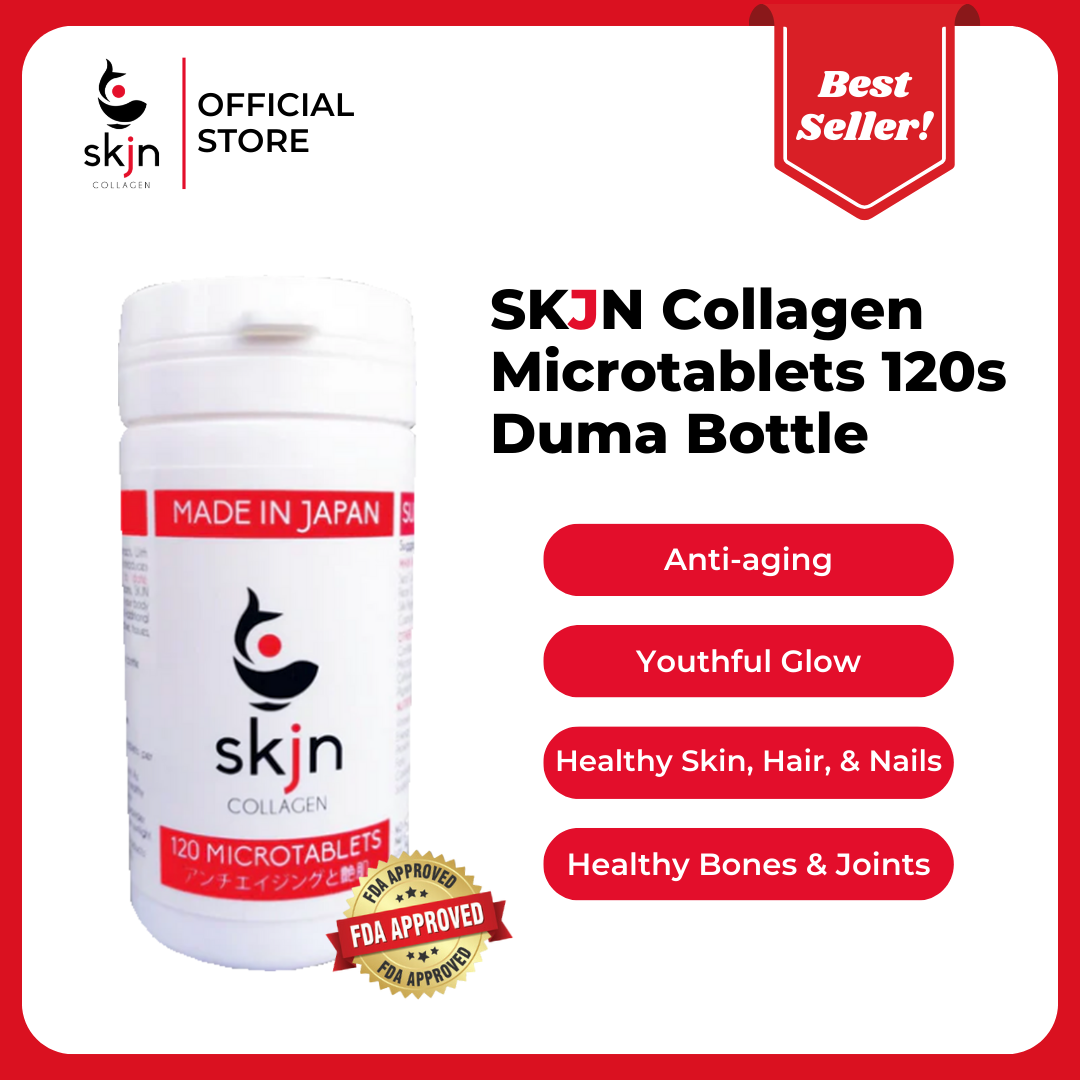 SKJN Glow Duo: SKJN Micro Tablets 120's Duma Bottle & Instaglow Exfoliating Aqua Gel 55g