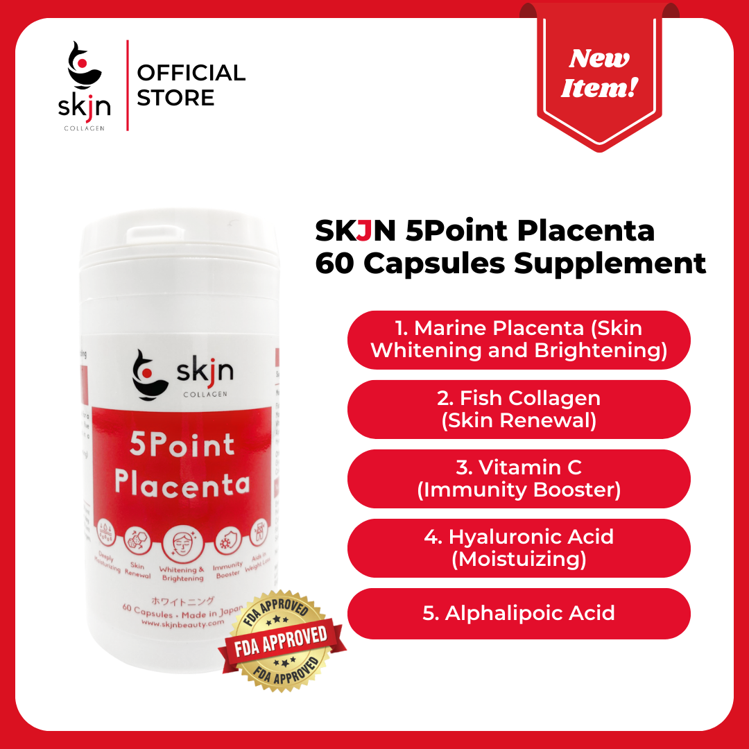 SKJN 5Point Placenta 60 Capsules Supplements