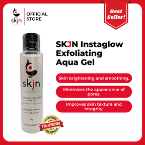 25pcs. SKJN Instaglow Exfoliating Aqua Gel in 55g (Resellers Package)