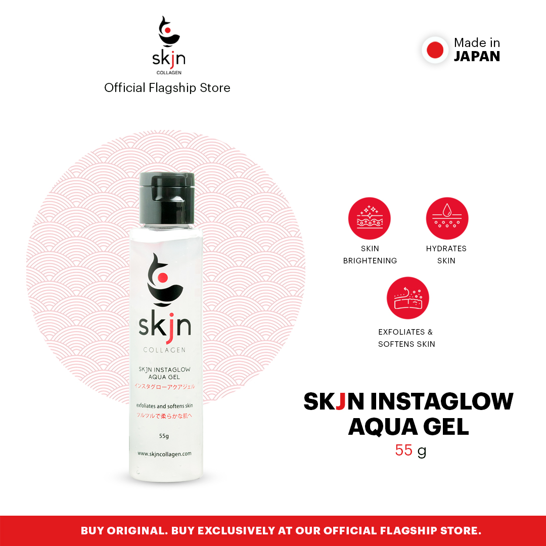 SKJN Instaglow Exfoliating Aqua Gel (Squeeze Bottle in 55g)