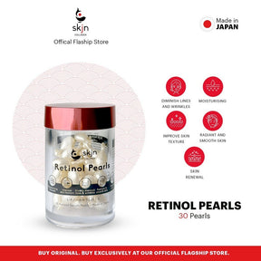 Skin Resetinol Duo - Retinol Contour Cream Moisturizer and Retinol Pearl Serum Capsules 30s